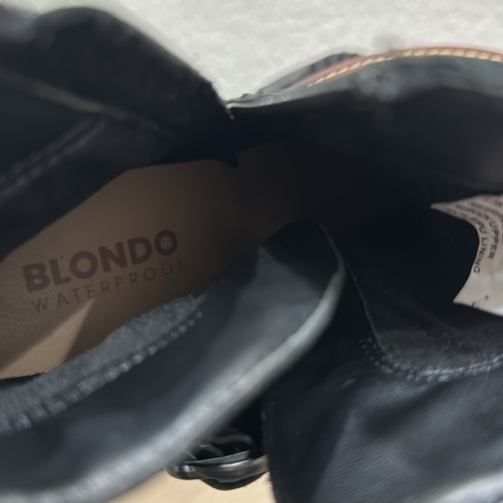 Blondo Giovani lack Suede Waterproof Boots Size 8.5 NEW - Picture 8 of 8